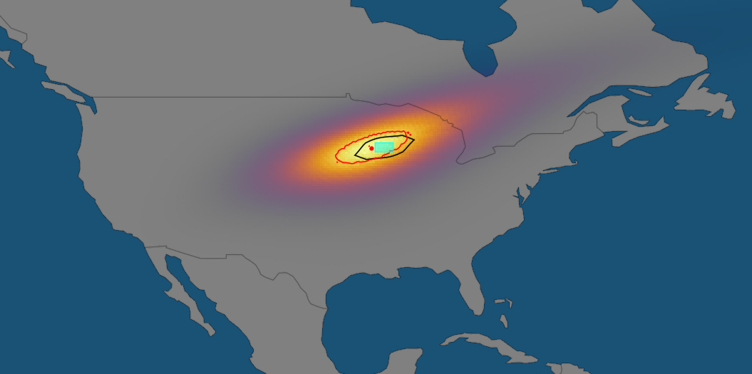 Heatmap closeup